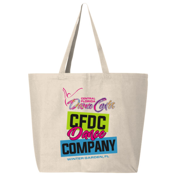 Q-Tees 25L Jumbo Tote  - Printed Logo Thumbnail