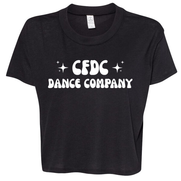 Alternative - Women’s Vintage Jersey Headliner Crop Tee - Printed Logo Thumbnail