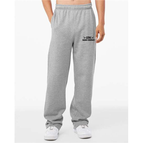 BELLA + CANVAS - Sponge Fleece Straight Leg Sweatpants - Embroidered Logo Thumbnail