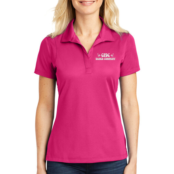 Sport-Tek Ladies Micropique Sport-Wick Polo - Embroidered Logo Thumbnail