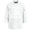 Eight Knot Button Chef Coat with Thermometer Pocket Thumbnail