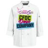 Eight Knot Button Chef Coat with Thermometer Pocket Thumbnail