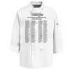 Eight Knot Button Chef Coat with Thermometer Pocket Thumbnail
