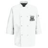Button Chef Coat with Thermometer Pocket Thumbnail