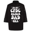 Ten Pearl Button Black Chef Coat Thumbnail