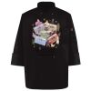 Ten Pearl Button Black Chef Coat Thumbnail